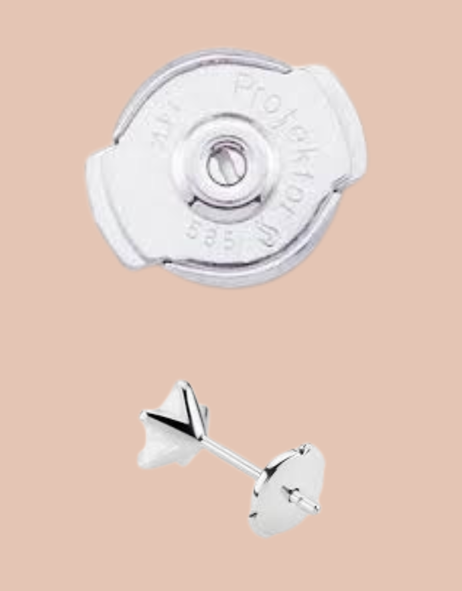 Types of Earring Closures Common Earring Backs The Vintage Pearl